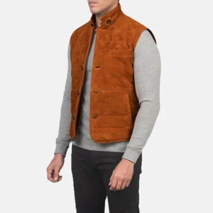 Tony Brown Suede Vest 2