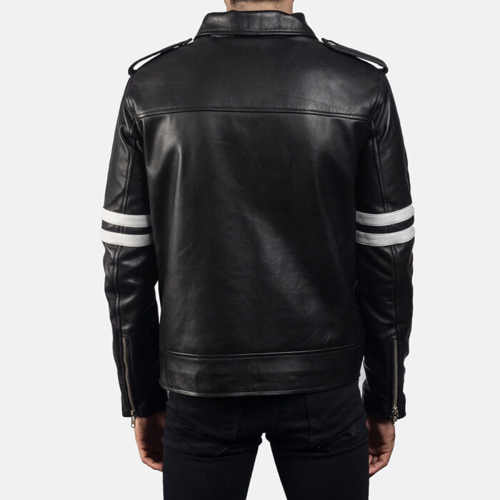 Dragonhide Black Leather Jacket 4