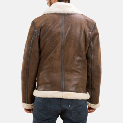 Forest Double Face Shearling Jacket 2