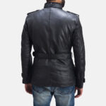 Hunter Black Leather Jacket 4