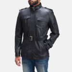 Hunter Black Leather Jacket 3