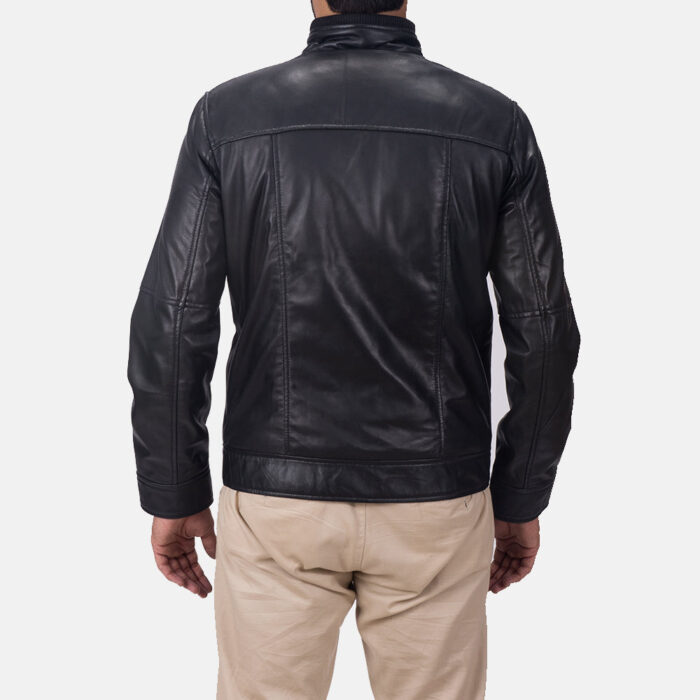 Maurice Black Leather Jacket 4