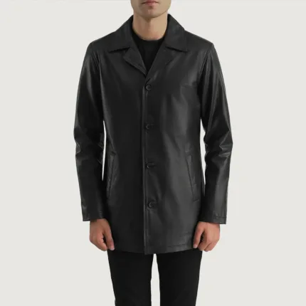 Custom Floyd James Sanderson Leather Coat