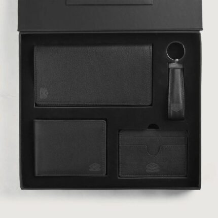 Custom Reema Maarouf Timeless Taylen Black Leather Gift Set 2