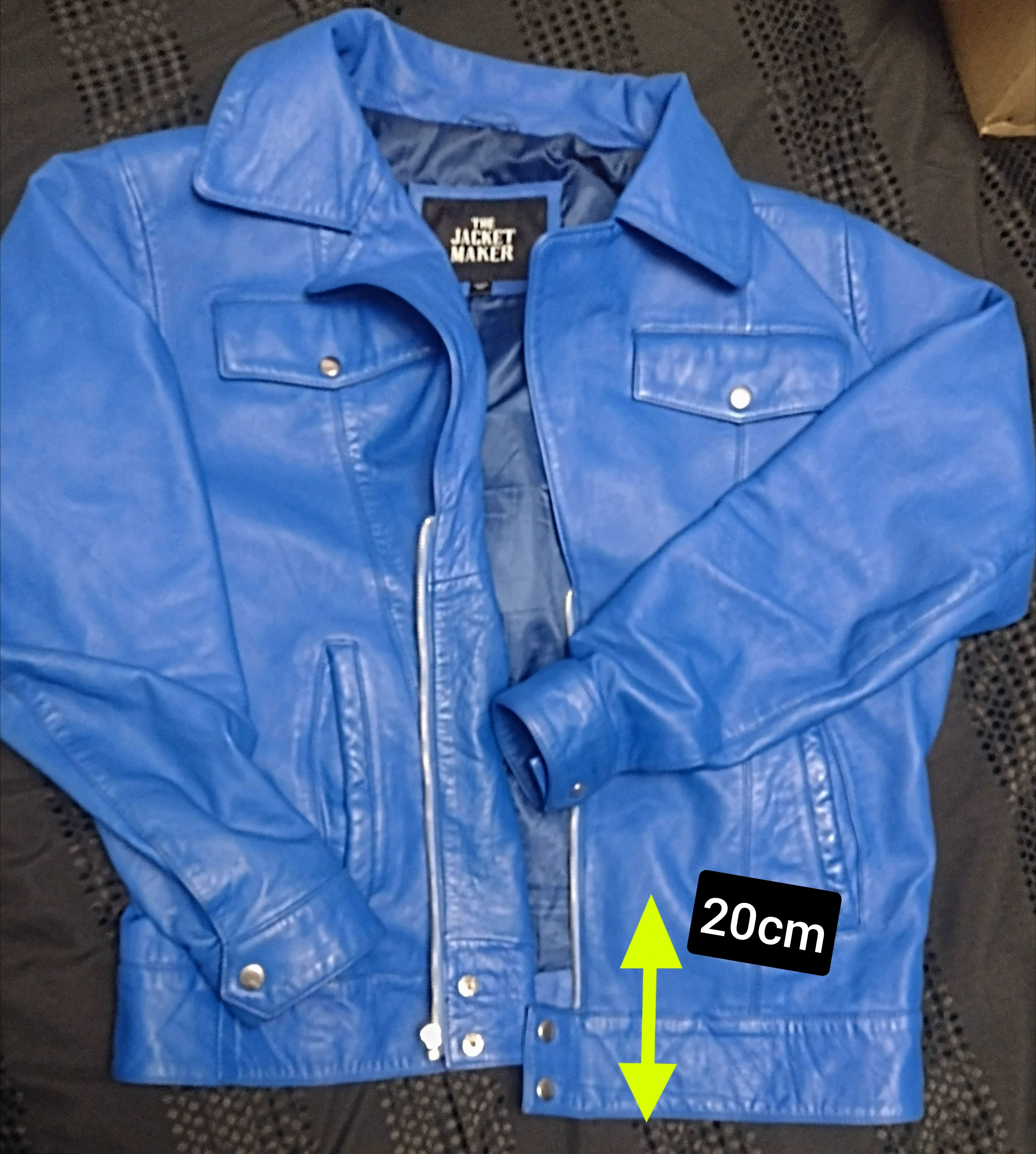 Custom Adam McBurney Leather Jacket 2