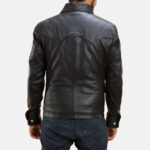 Ranchson Black Leather Shirt 5