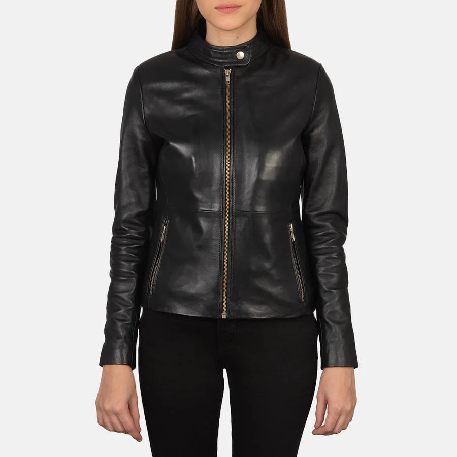 Custom Katherine Marie Lai Leather Jacket