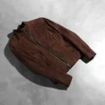 Rumella Mocha Suede Biker Jacket 7
