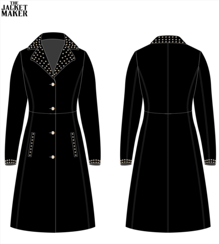 Custom Sherricka L Davis Leather Coat