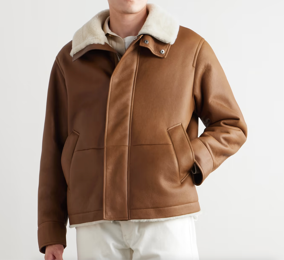 Custom Emile Gebrayel Leather Jacket 2