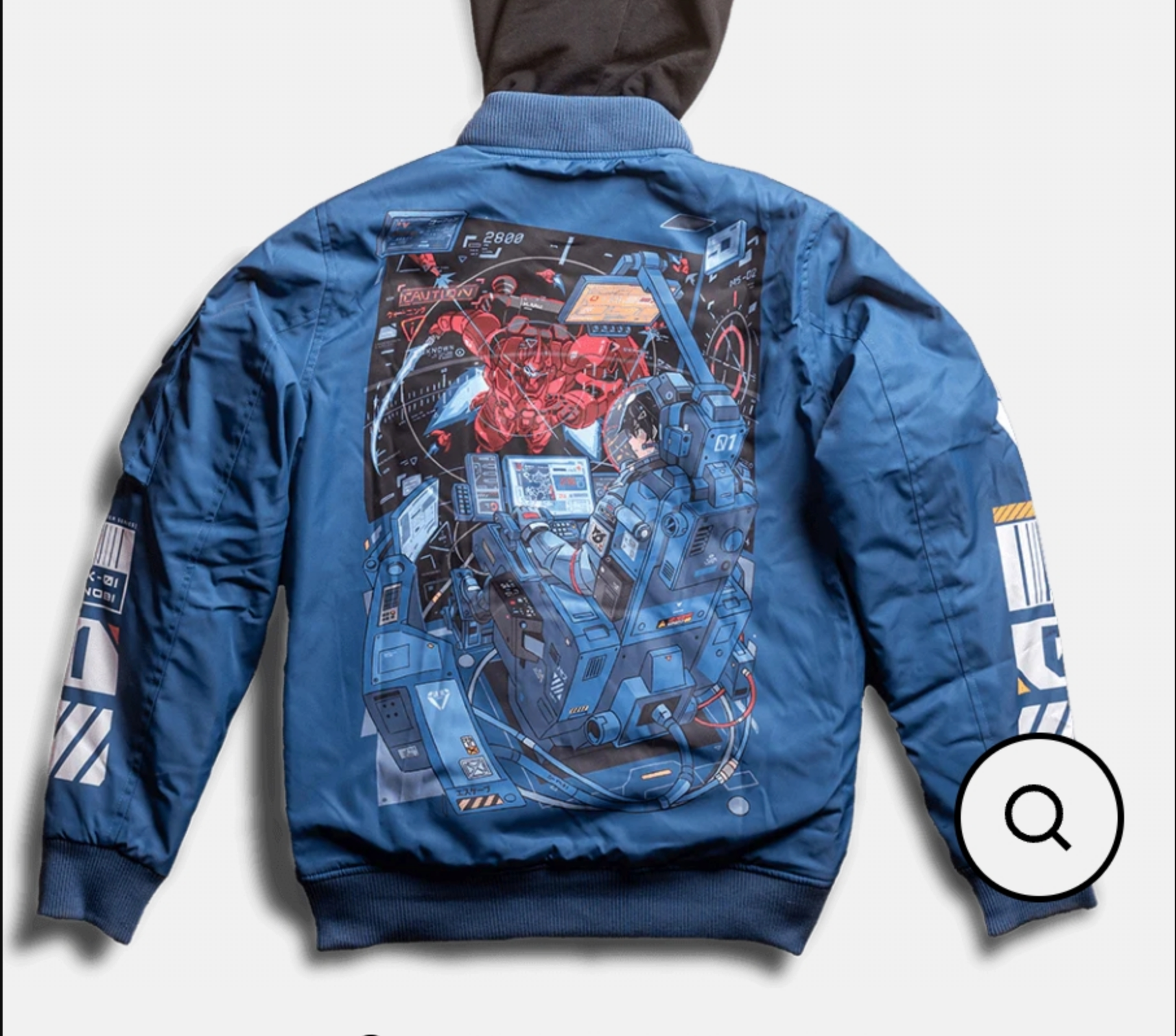 Custom Aaron Curbelo Nylon Fabric Jacket 2