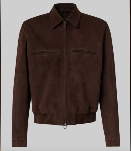 Custom Chandrasekar Lakshmanan Suede Jacket