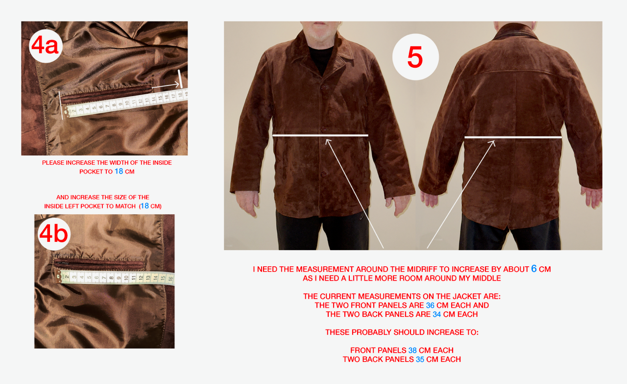 Custom Declan Hogan Brown Suede Coat 2