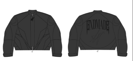 Custom Pius Wolf Pvck Leather Jacket