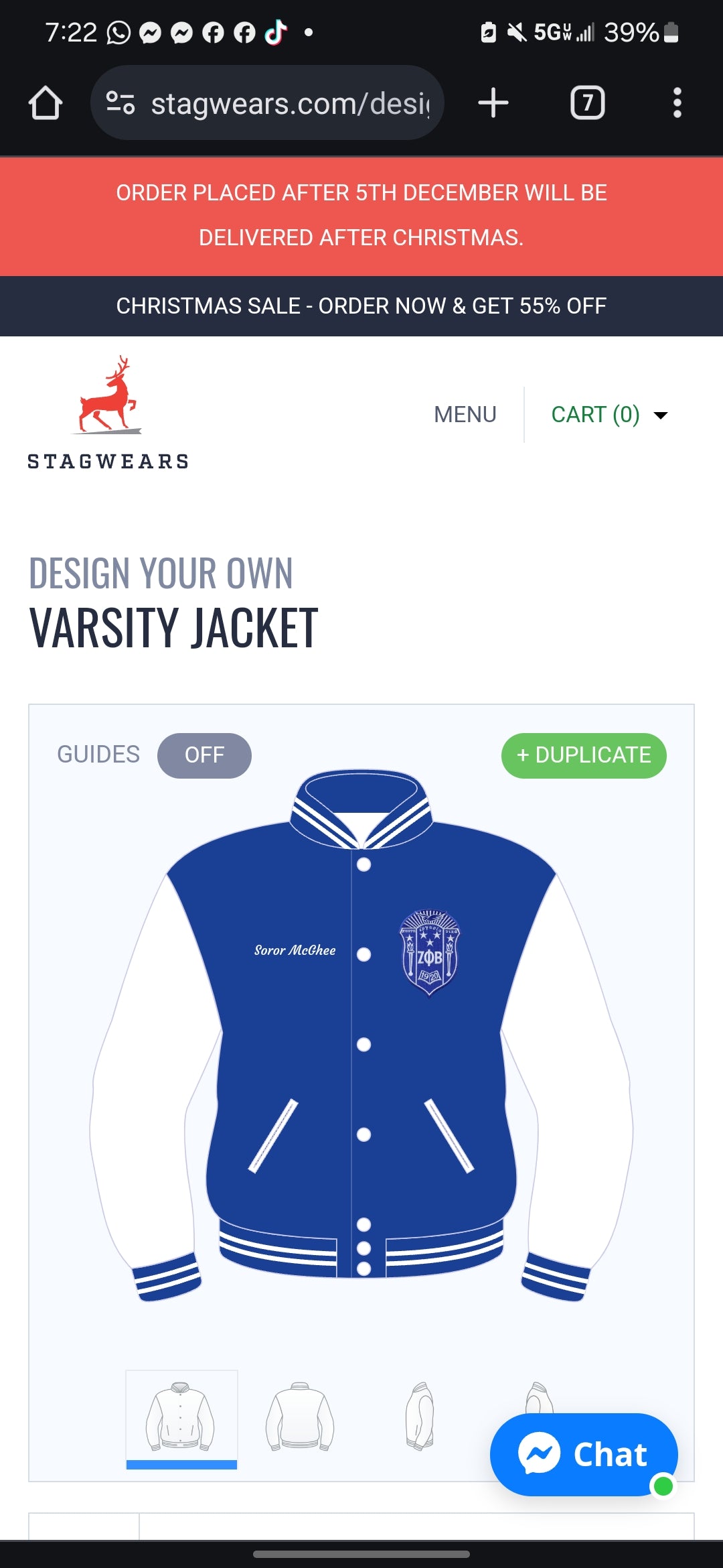 Custom Jeffrey D McGhee Hybrid Jacket 2