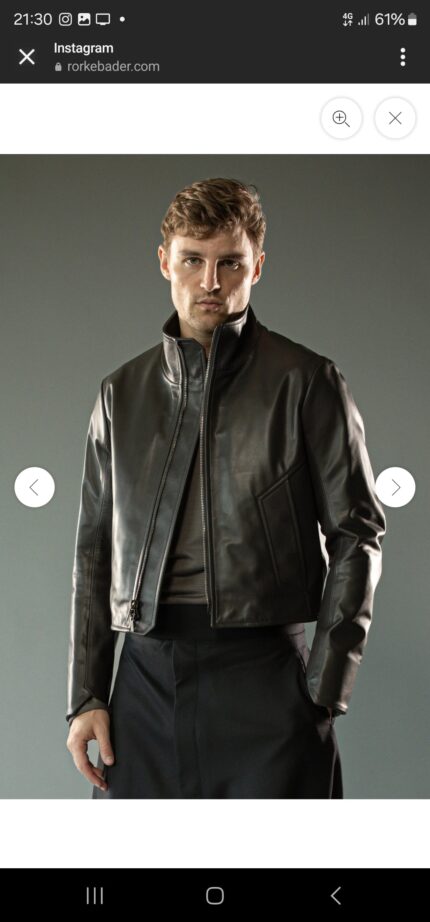 Custom Joey Frost Leather Jacket 1/2 Installment 2