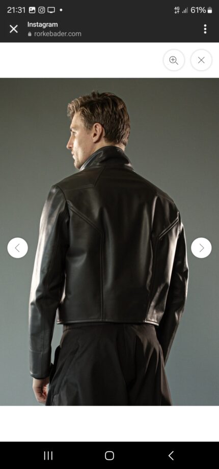 Custom Joey Frost Leather Jacket 1/2 Installment