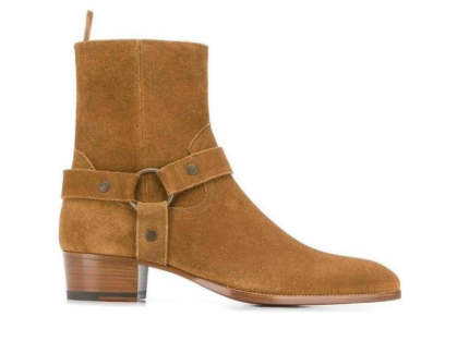 Custom Raphael Harness Suede Boots 2