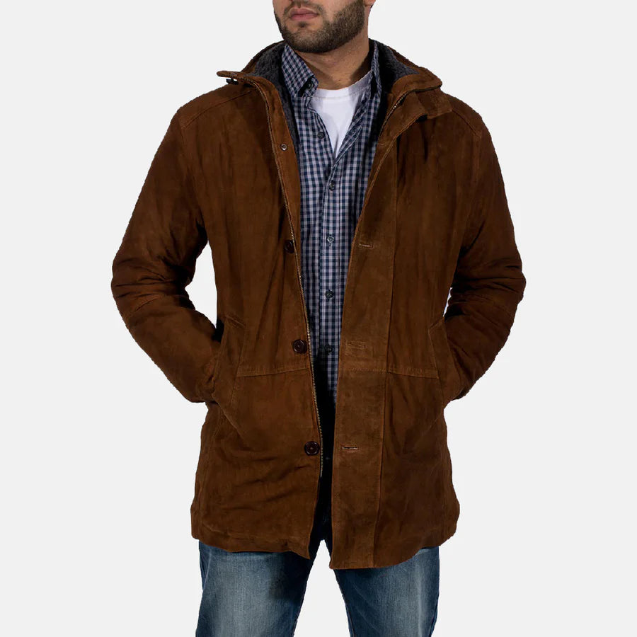 Custom Nigel Mcginn Suede Jacket