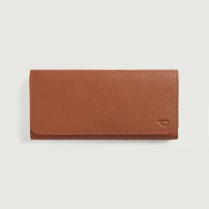 Custom Taylor Leather Continental Wallet (Any color) with custom LOGO 2