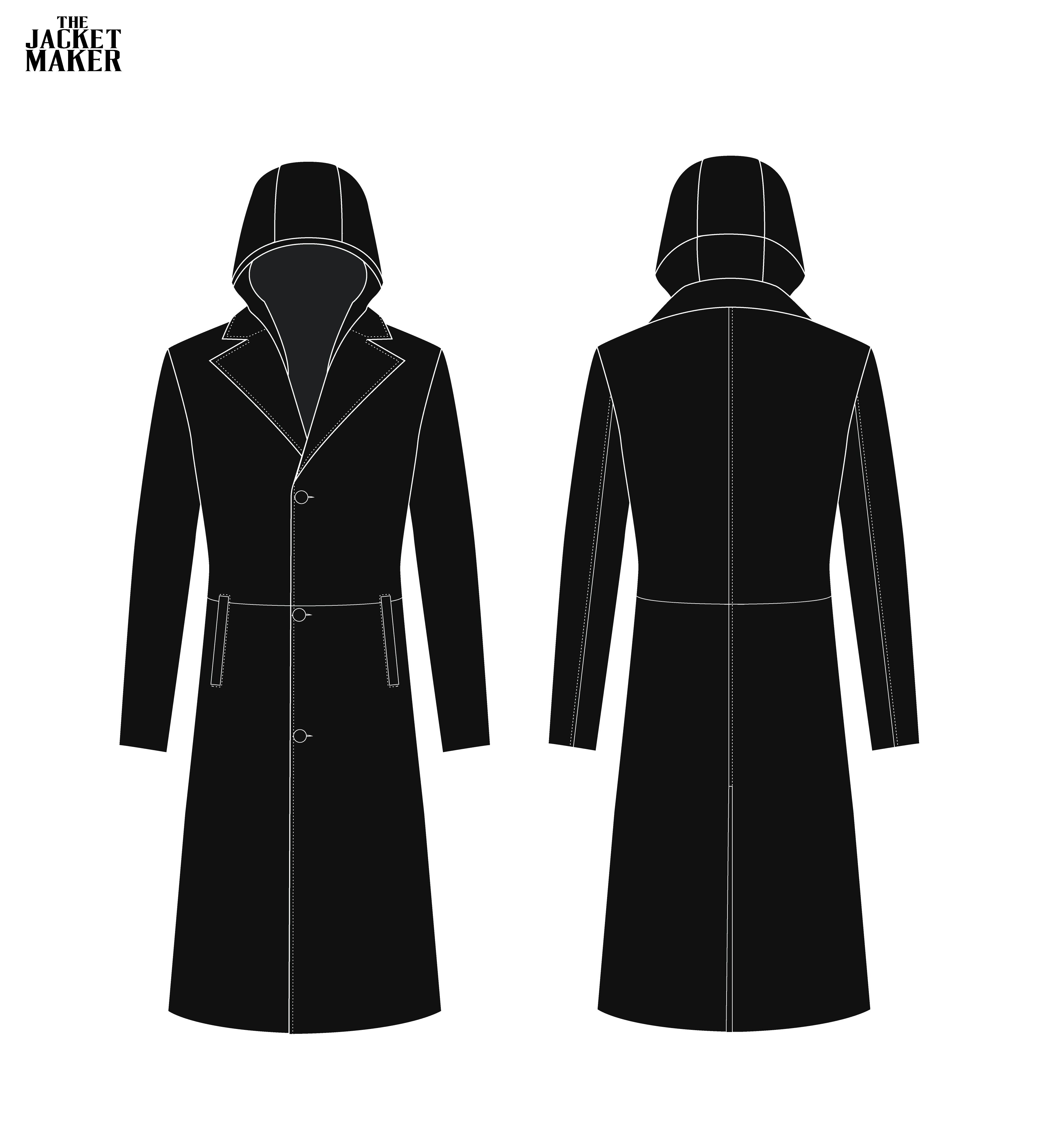 Custom Victor Dorobantu Leather Coat