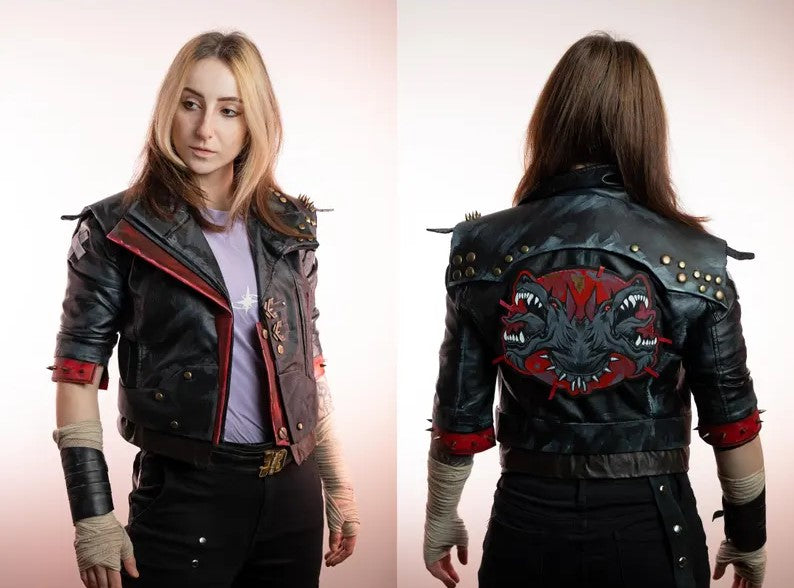 Custom Nathan Brown Leather Jacket 1/2 Installment 2
