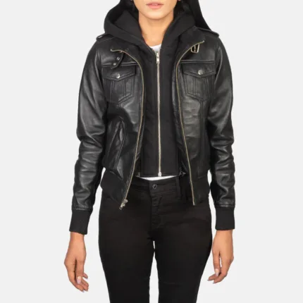 Custom Nikki Stagias Leather Jacket