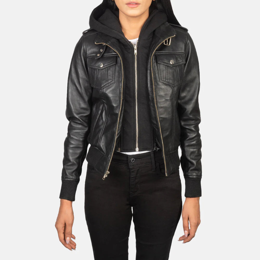 Custom Nikki Stagias Leather Jacket