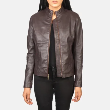 Custom Laura Lafaille Leather Jacket