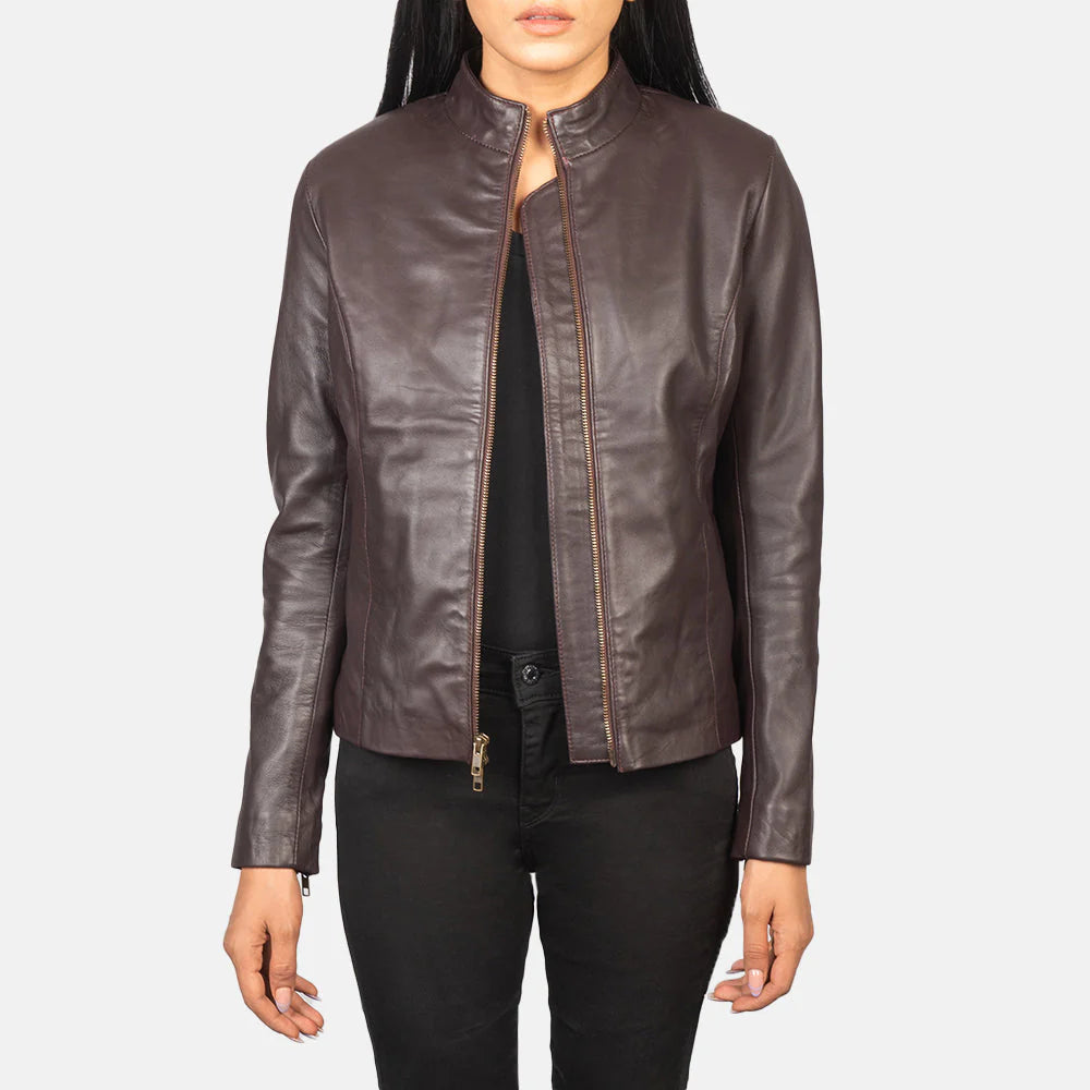 Custom Laura Lafaille Leather Jacket
