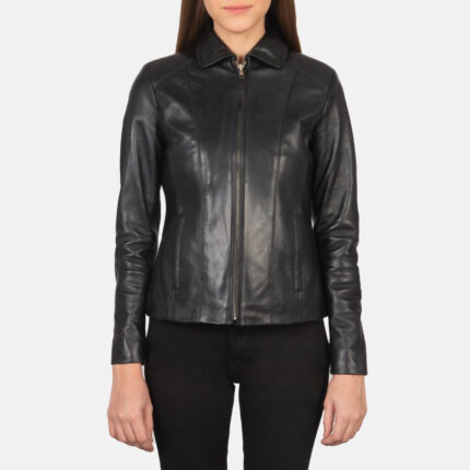 Colette Black Leather Jacket 2