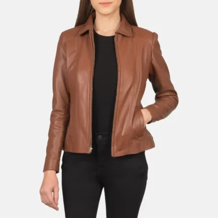 Custom Susan Hammond Leather Jacket