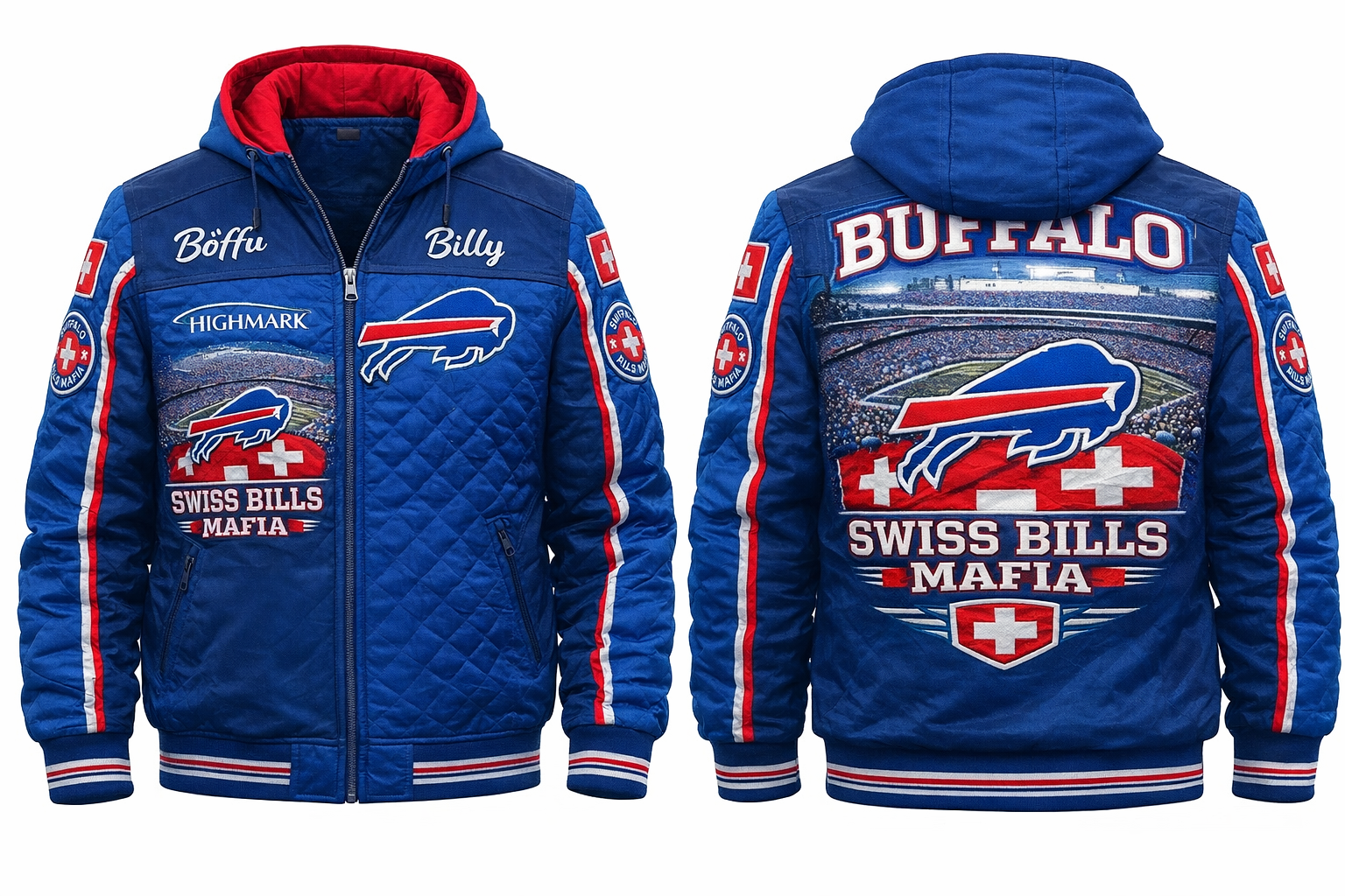 Custom Pirmin Josef Hafliger Polyester Jackets x 3