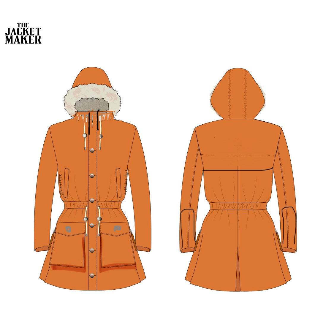 Custom Daniel Pace Cotton Parka Jacket 1/3 Installments 2