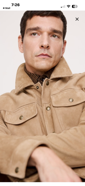 Custom Orlando Terrell Beige Suede Trucker Jacket 2