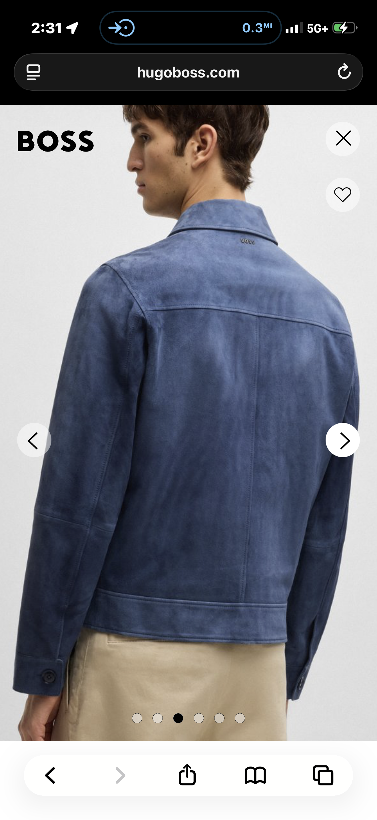 Custom Mark Richardson Suede Jacket