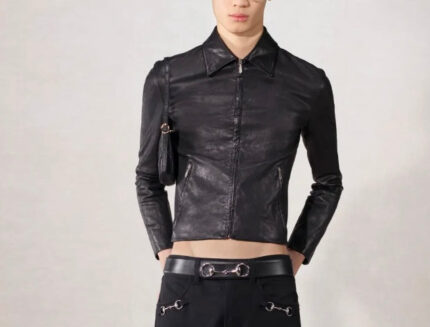 Custom Ryan Bailey Leather Jacket 2