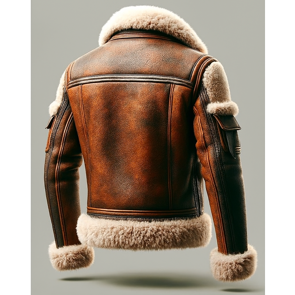 Custom Doyle Steward Leather Jacket 2