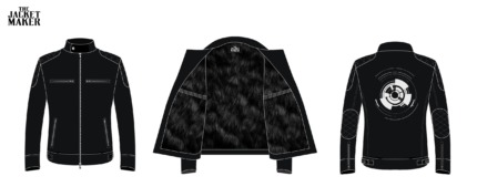 Custom Vitamotus Leather Jacket
