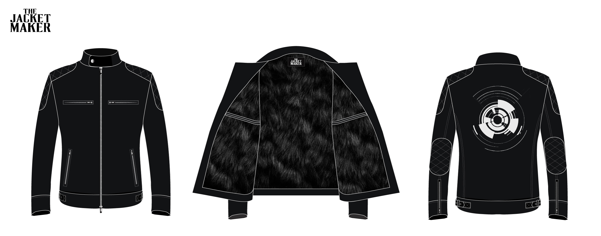 Custom Vitamotus Leather Jacket