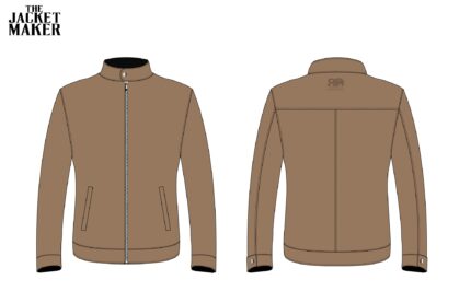 Custom Pearl Drums Leather Jacket Sample 2
