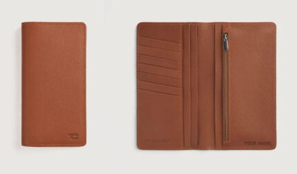 Personalized Long Wallet With Name/Initials Engraving - Add On 2