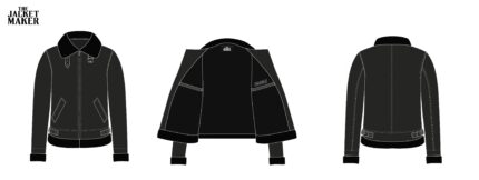 Custom Tahirah Sharif Leather Jacket 2