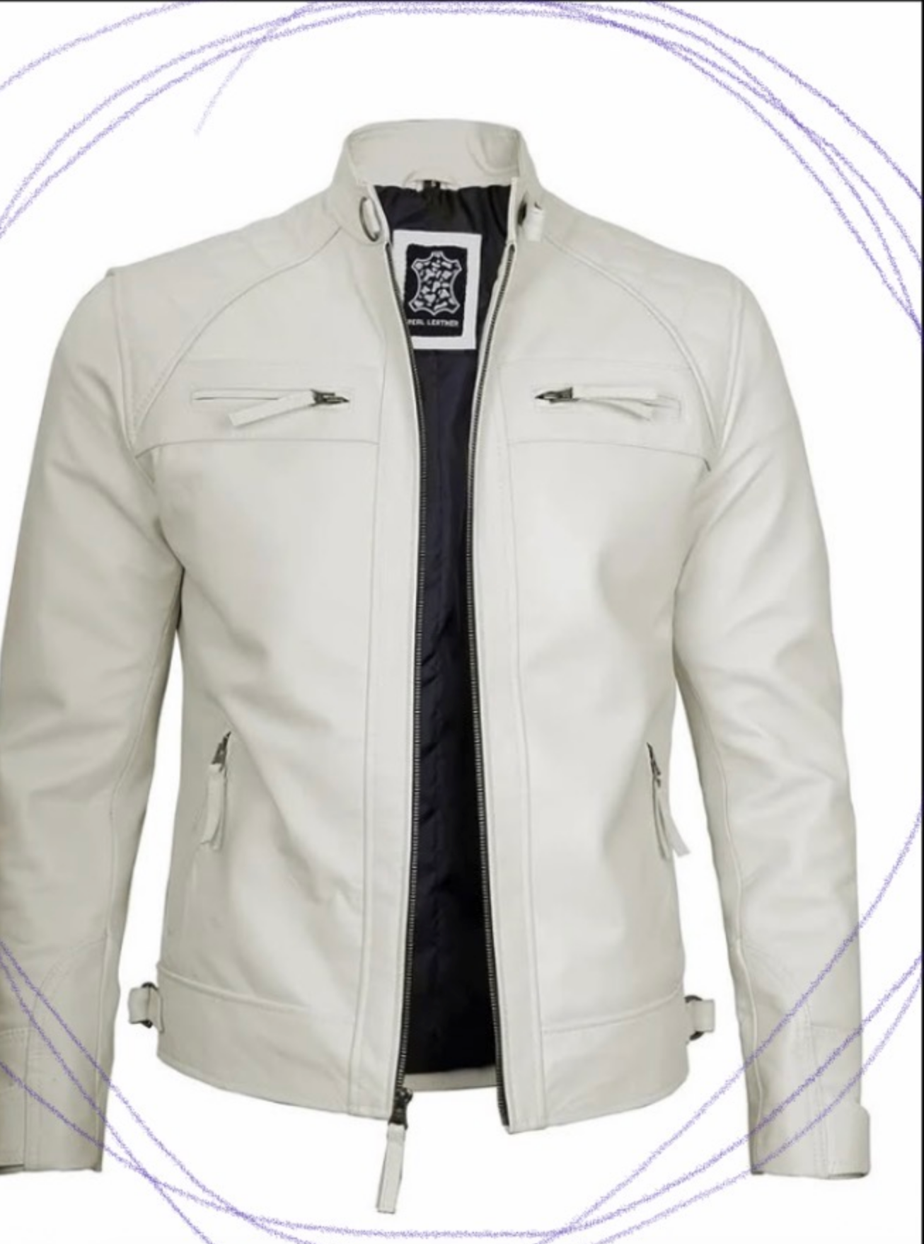 Custom Delfino Parada Leather Jacket 1/2 Installments 2