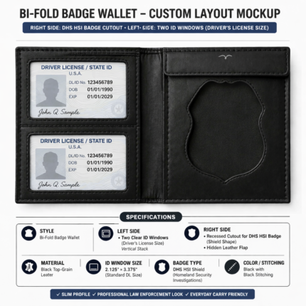 Custom AJ Cross Bi-Fold Wallet 2