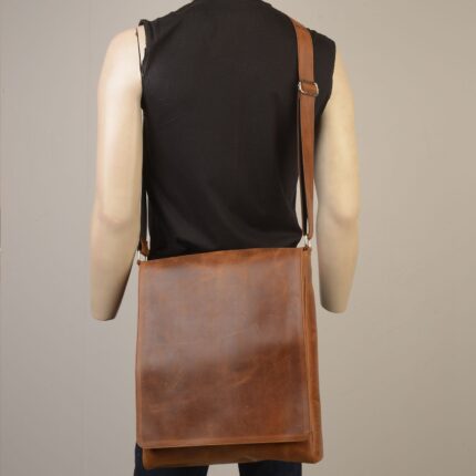 Custom Alan Durkin 2nd Leather Bag
