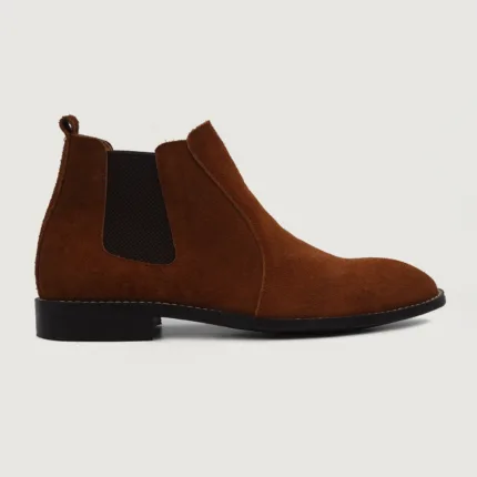 Clarkson Chelsea Brown Suede Leather Boots 2