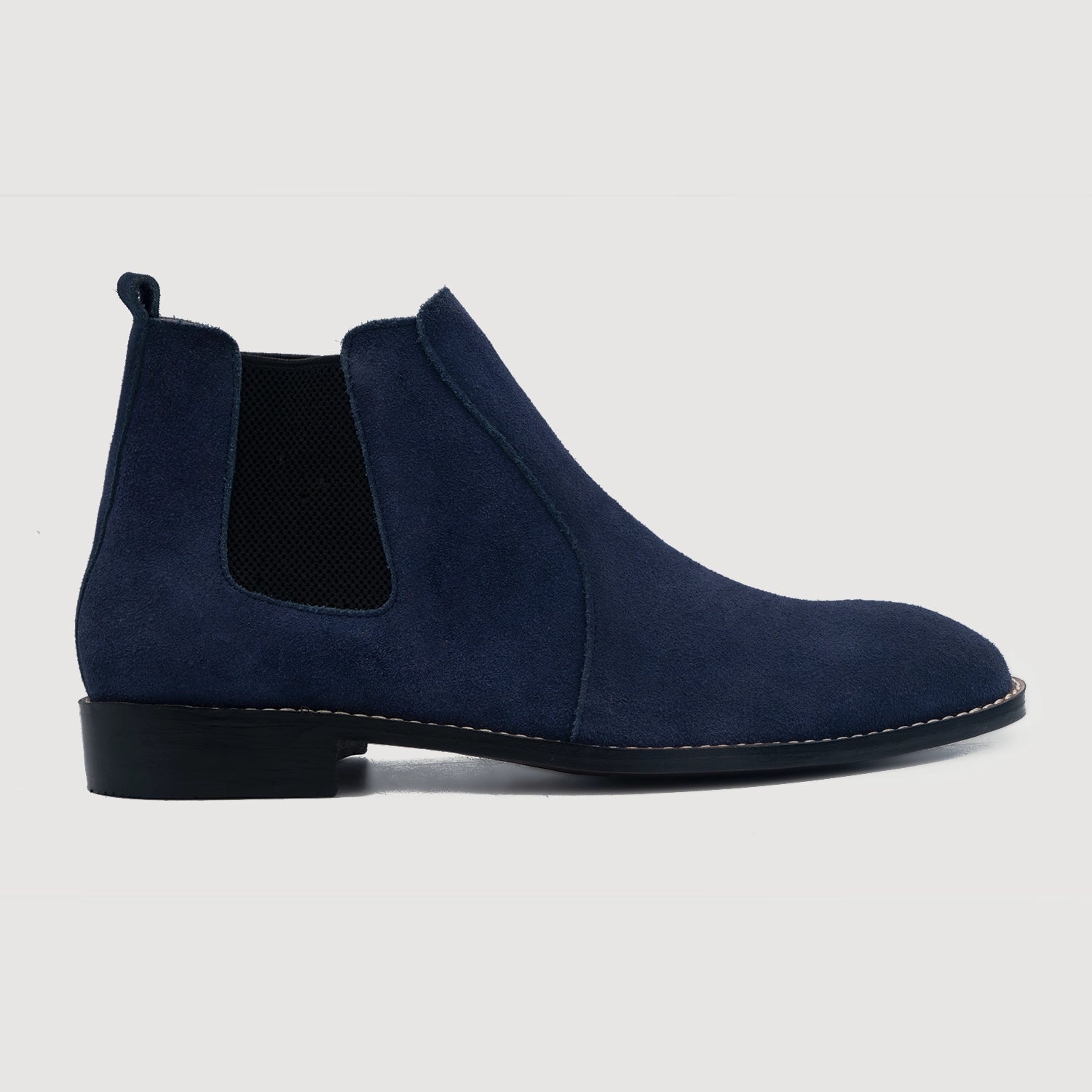 Clarkson Chelsea Midnight Blue Suede Leather Boots 2