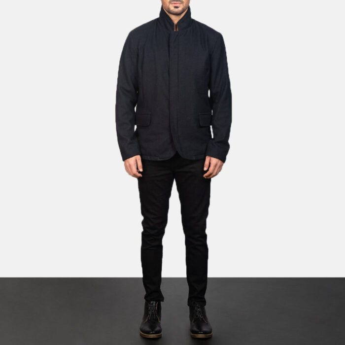 Thomas Black Wool Jacket 3