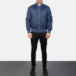 Zack Blue Bomber Jacket 3